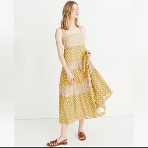 Madewell midi flowy dress